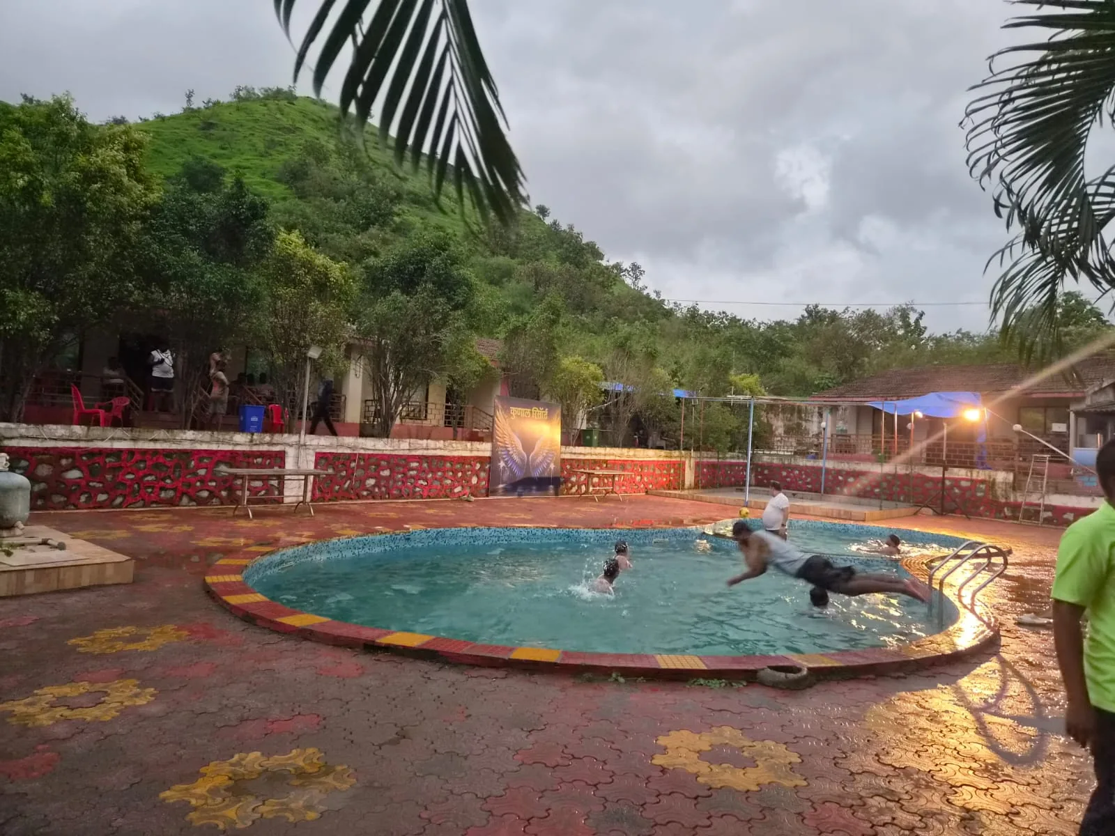 New swimming pool area view 2 at Kunal Resort