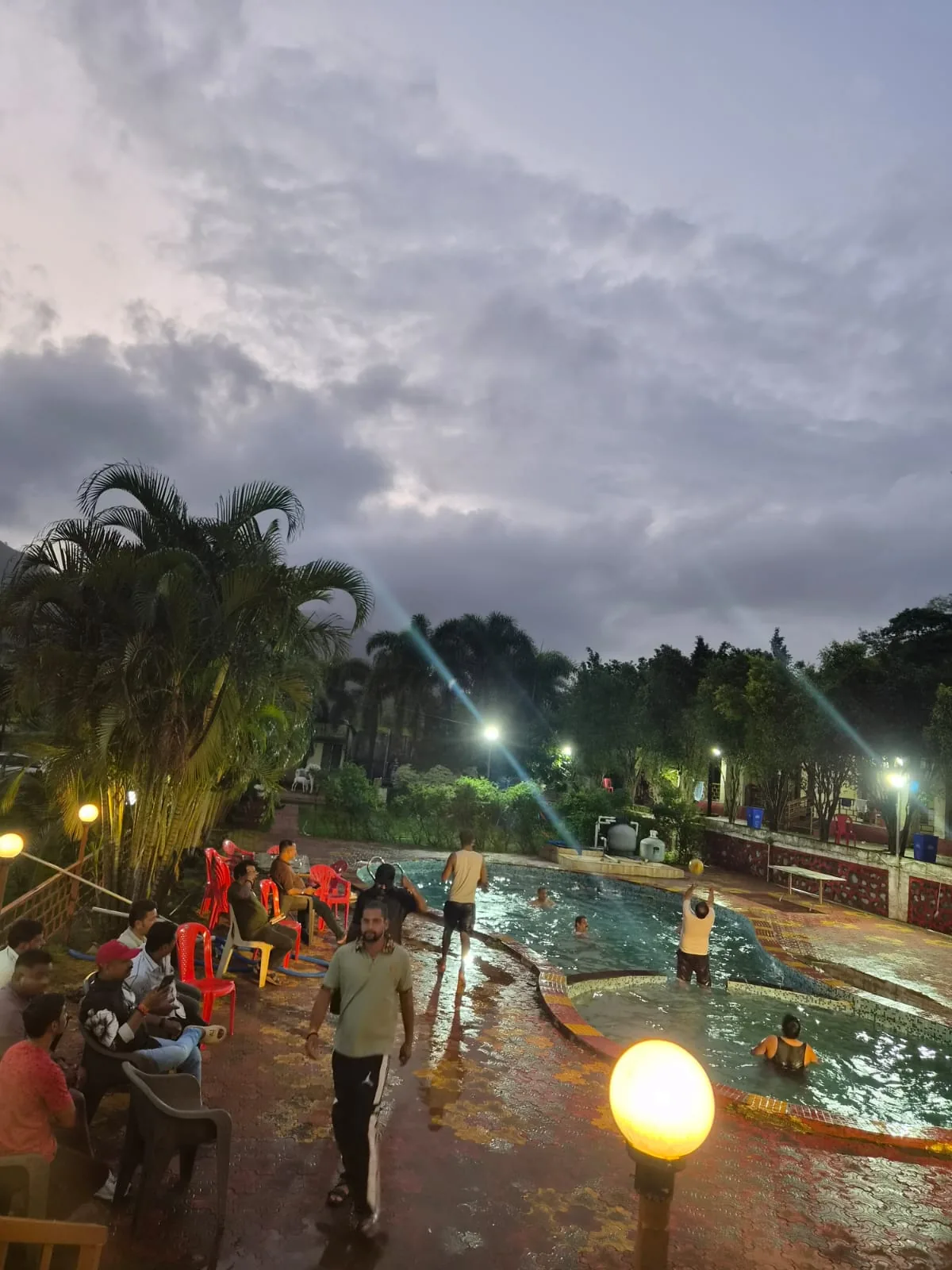 New swimming pool area view 4 at Kunal Resort