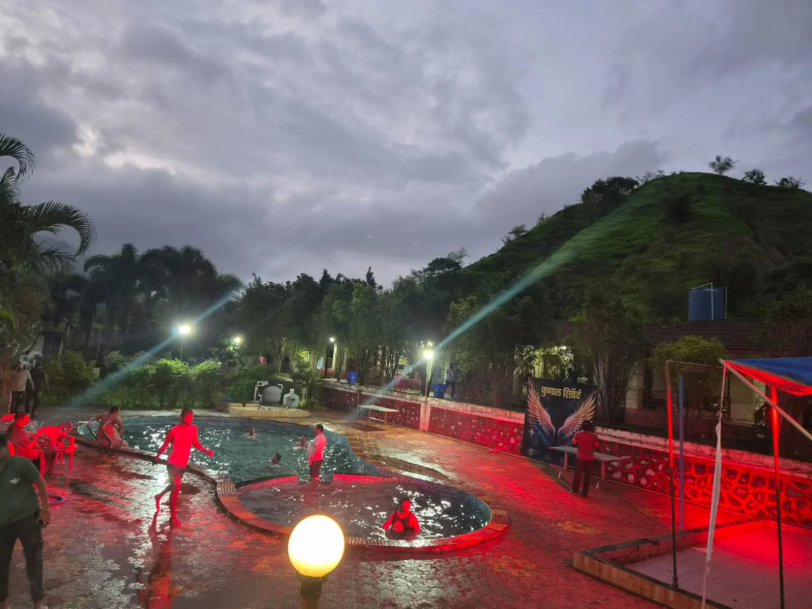 New swimming pool area view 9 at Kunal Resort